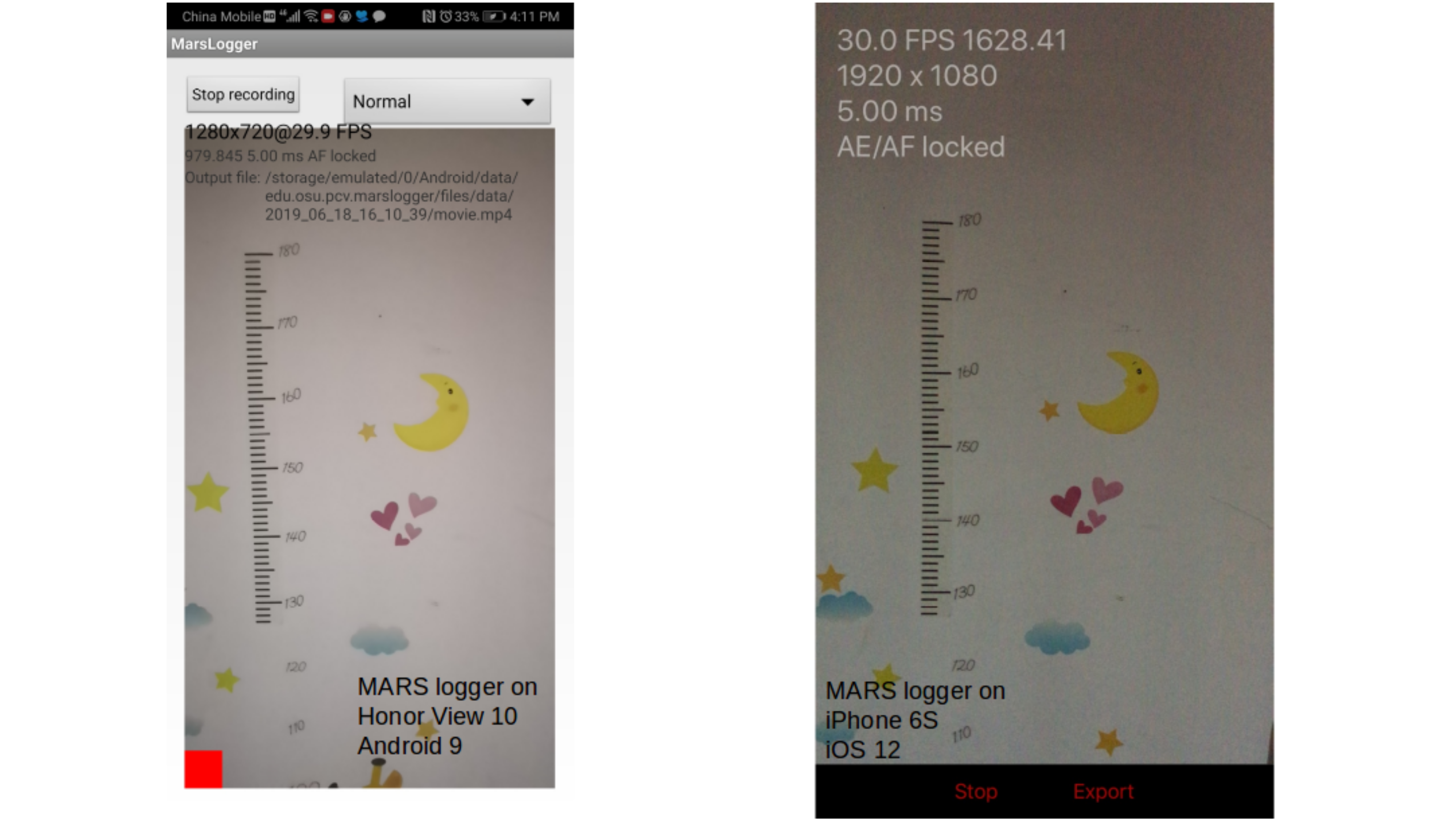 Sensor Logger Android The Mobile AR Sensor Logger for Android and iOS Devices | Jianzhu Huai